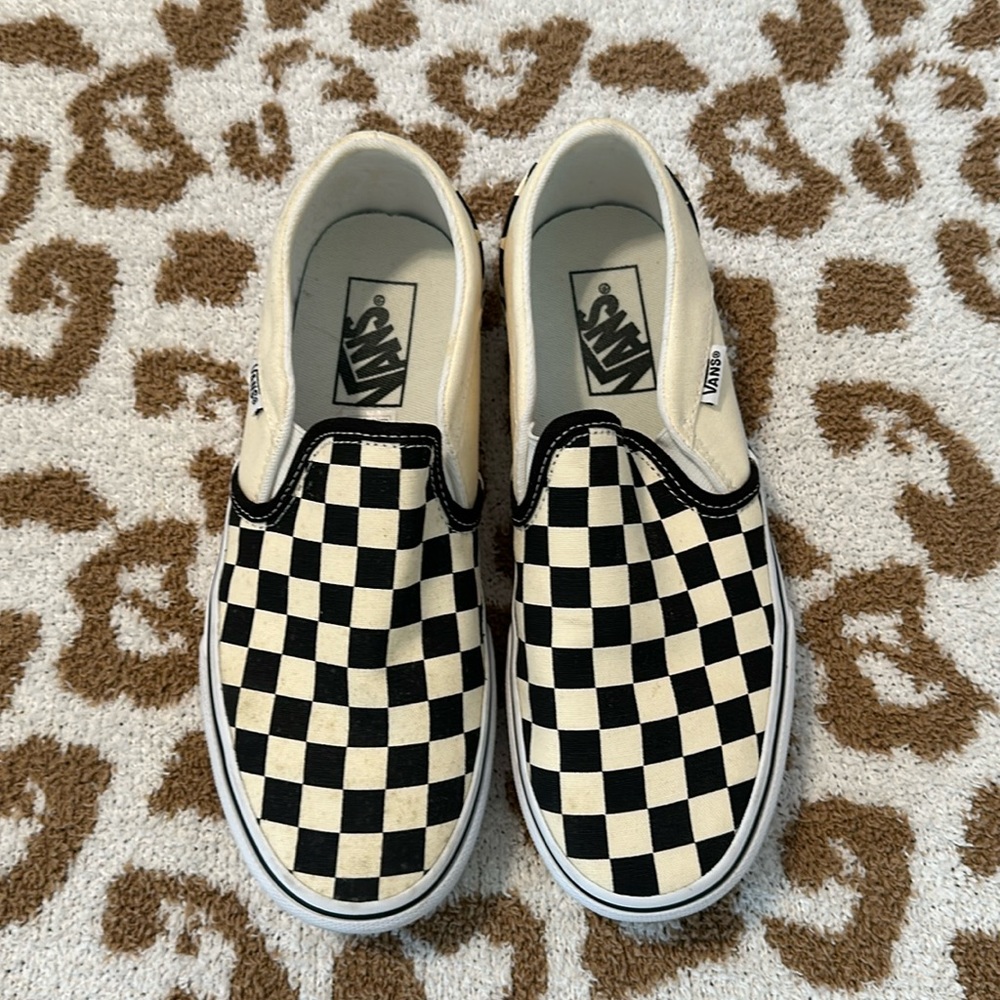 Checkered Vans